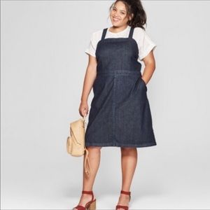 jean jumper dress womens